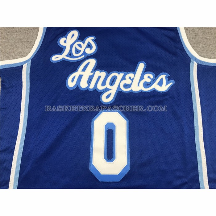 Maillot Los Angeles Lakers Russell Westbrook NO 0 Classic 2021-2022 Bleu